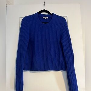 Madewell sweater - Cobalt blue- XL (small XL)